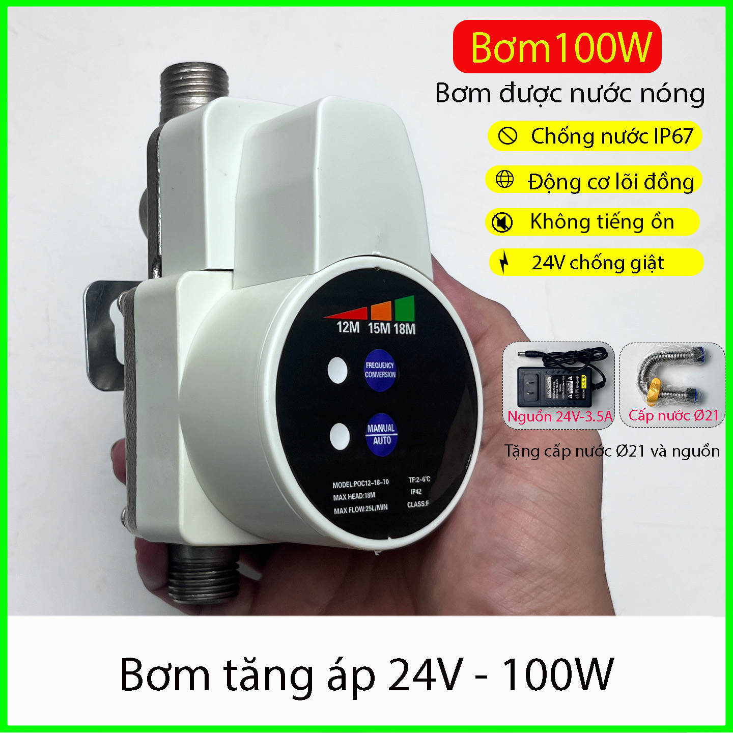 Bơm tăng áp 24V - Ảnh 13