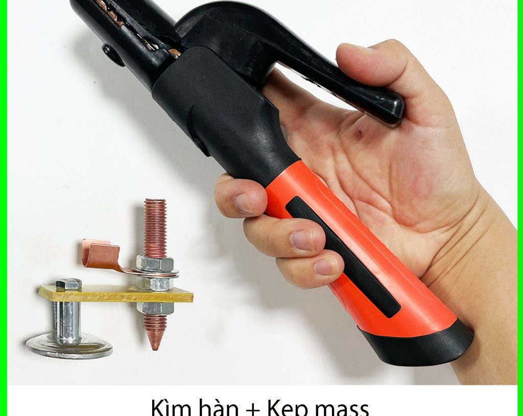 Bộ kìm hàn và kẹp mass cho máy hàn