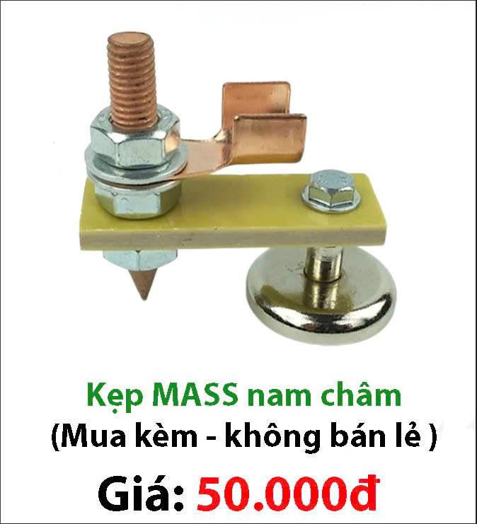 Bộ kìm hàn và kẹp mass cho máy hàn - Ảnh 5