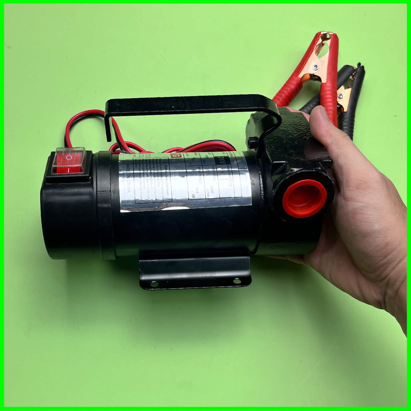 Bơm hút nhiên liệu xăng dầu 12-24V - Ảnh 3