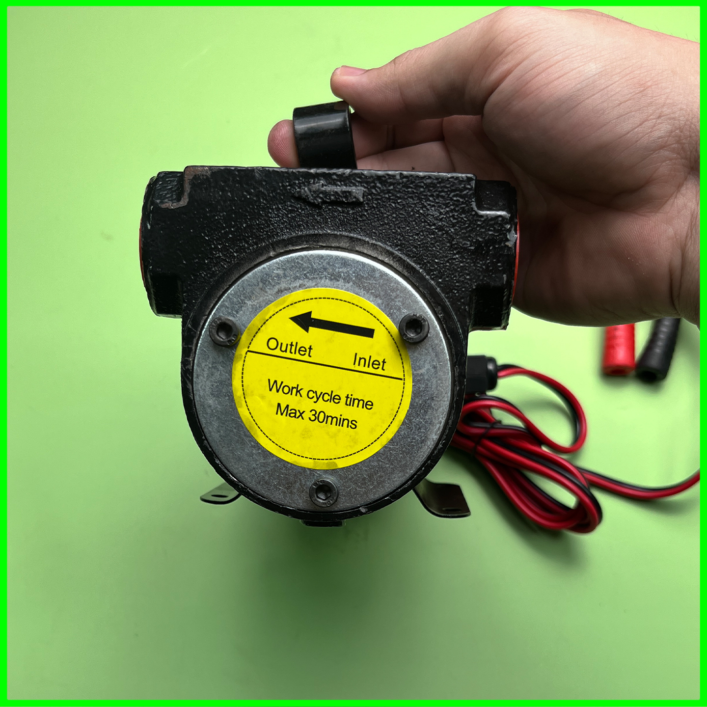 Bơm hút nhiên liệu xăng dầu 12-24V - Ảnh 4