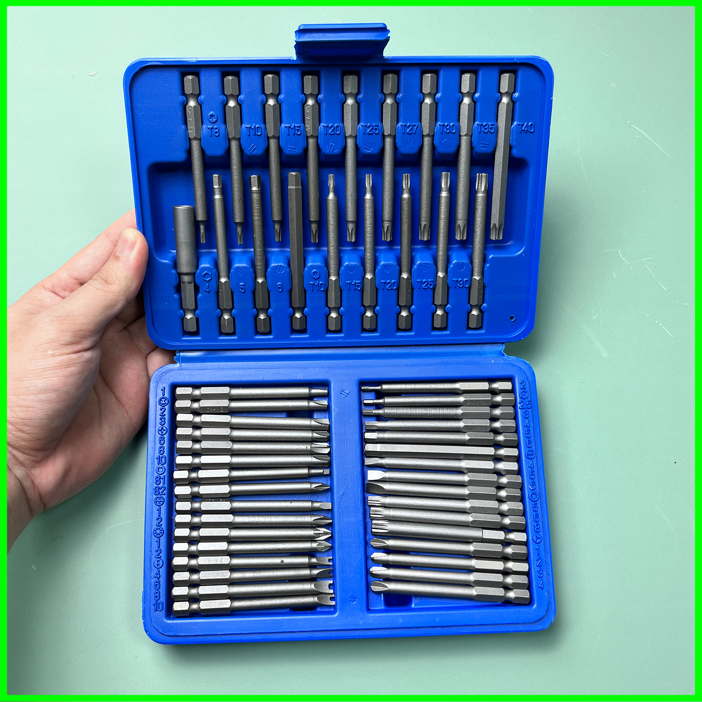 Bộ mũi tô vít đa năng chuôi lục giác 6.35mm - Ảnh 6