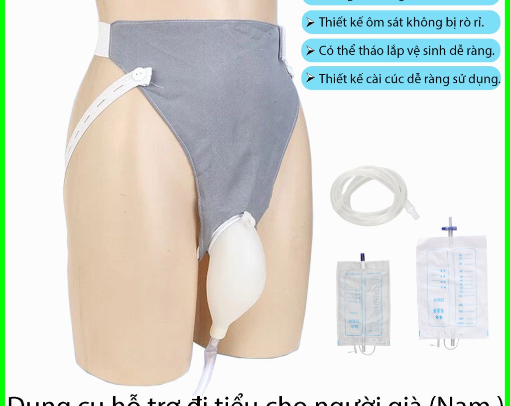 Dụng cụ hỗ trợ đi tiểu cho người già