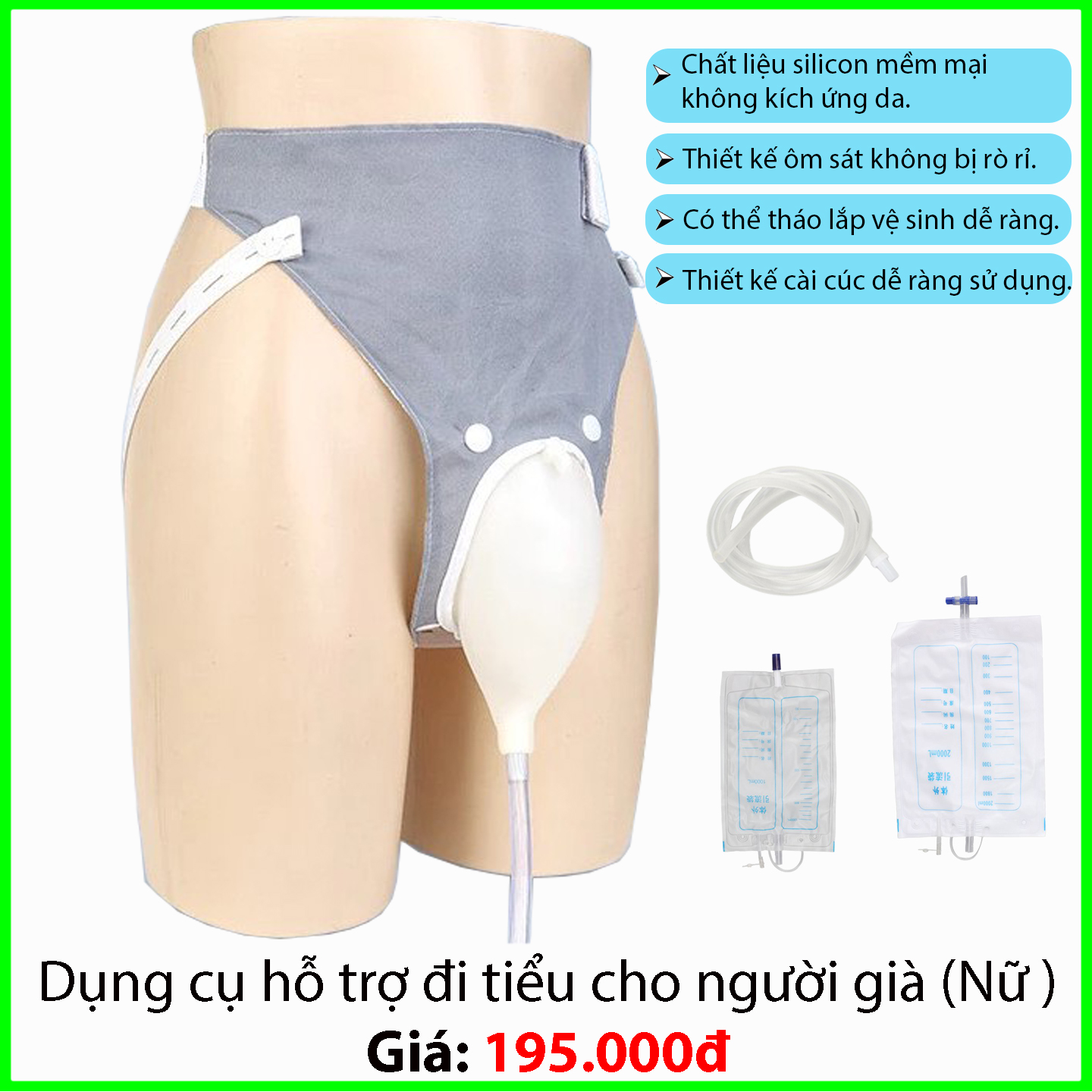 Dụng cụ hỗ trợ đi tiểu cho người già - Ảnh 3