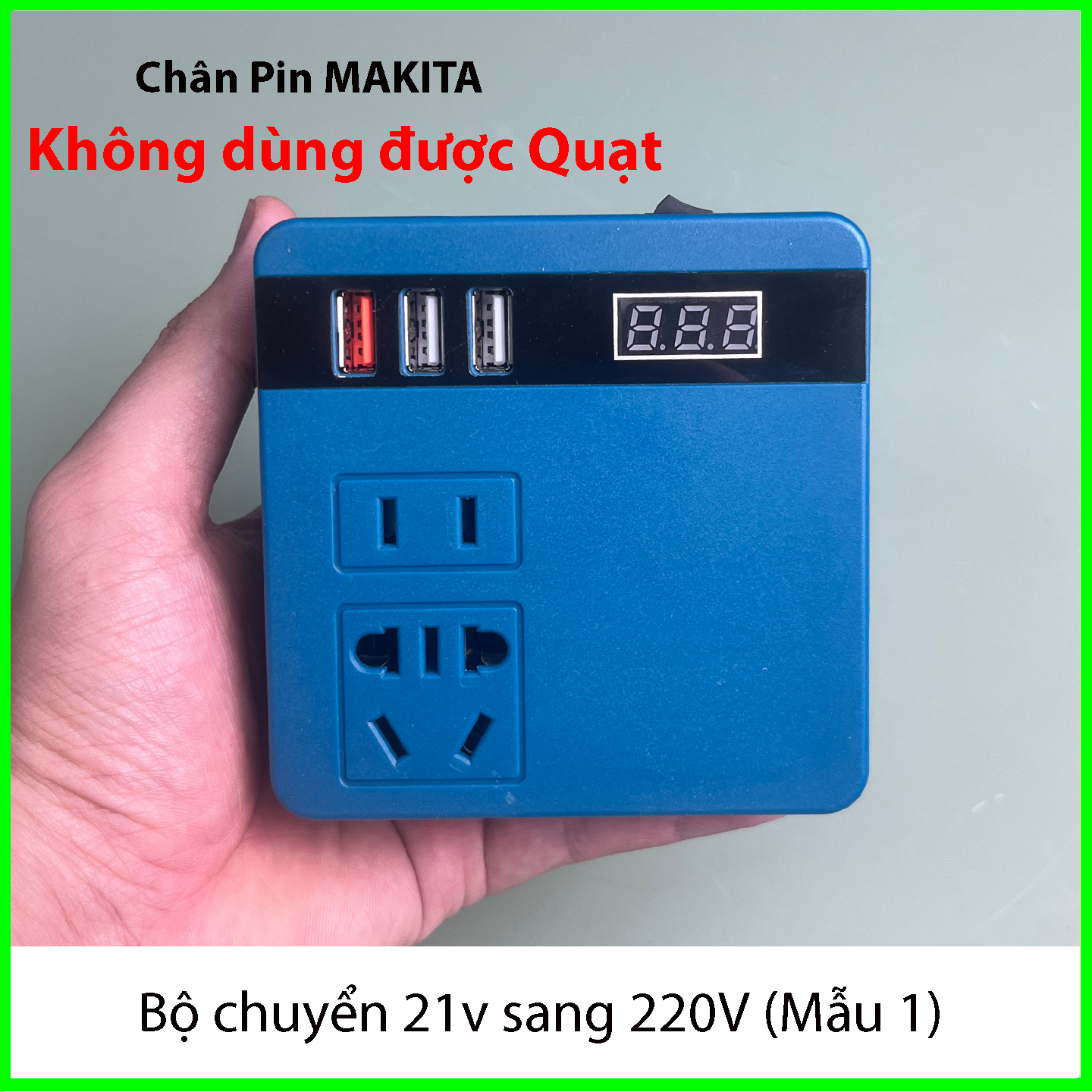 Bộ Chuyển nguồn từ 21V sang 220V - Ảnh 10